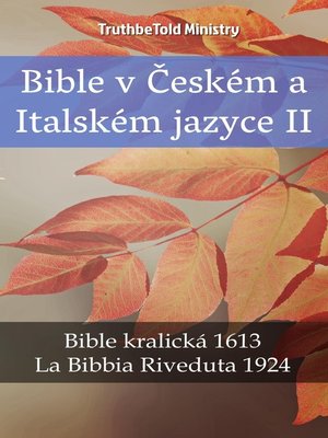 cover image of Bible v Českém a Italském jazyce II